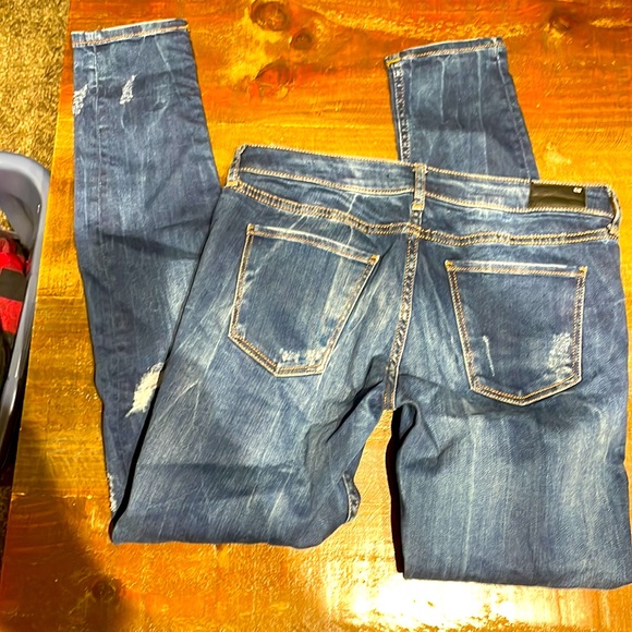 Zara slim fit medium rise skinny jeans size 8/ - Picture 2 of 4